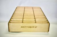 Органайзер для хранения телефонов 36 ячеек (берёза) Органайзер для хранения телефонов 36 ячеек (берёза)